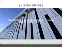 Tablet Screenshot of ingenierie84.fr